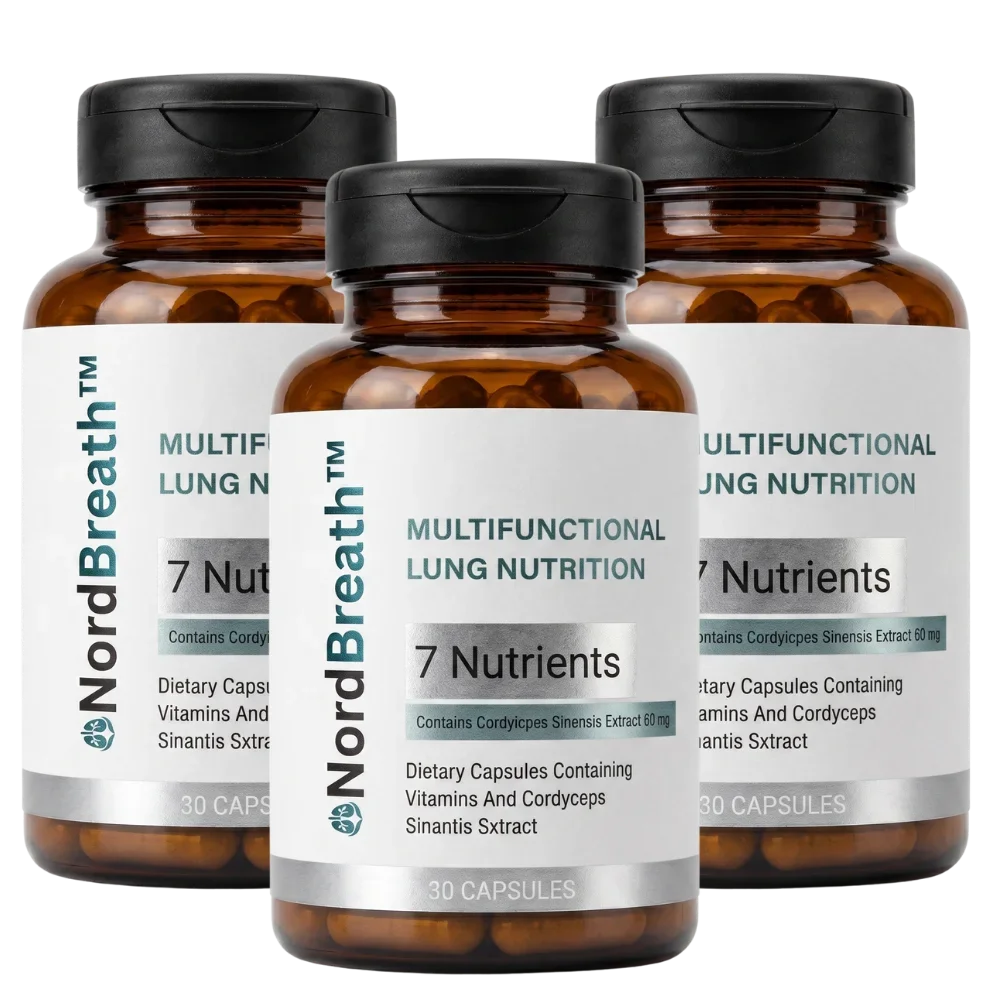 x3 NordBreath™ | Lungenergänzungsmittel | 90-Tage-Vorrat