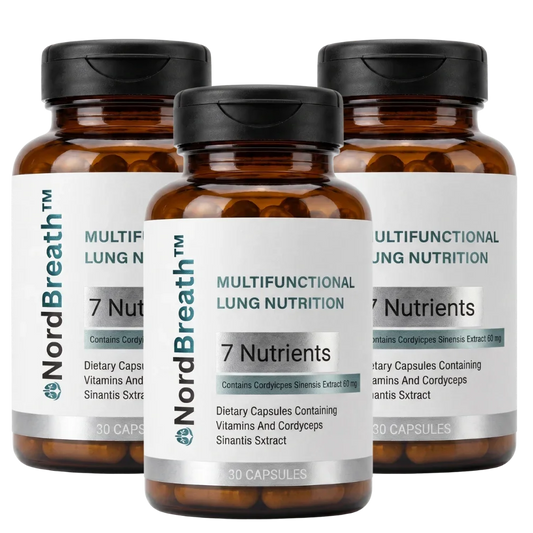 x3 NordBreath™ | Lungenergänzungsmittel | 90-Tage-Vorrat
