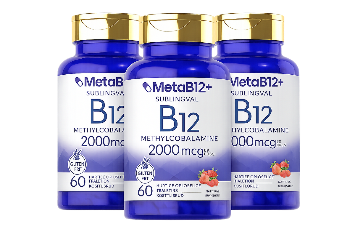 x3 MetaB12™ | Mehr Energie mit täglicher Vitamin-B12-Unterstützung