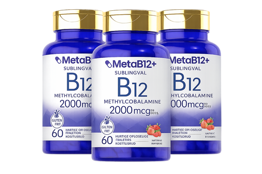 x3 MetaB12™ | Mehr Energie mit täglicher Vitamin-B12-Unterstützung