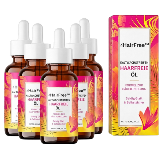 x5 HairFree™ | Sag unerwünschten Haaren Lebewohl
