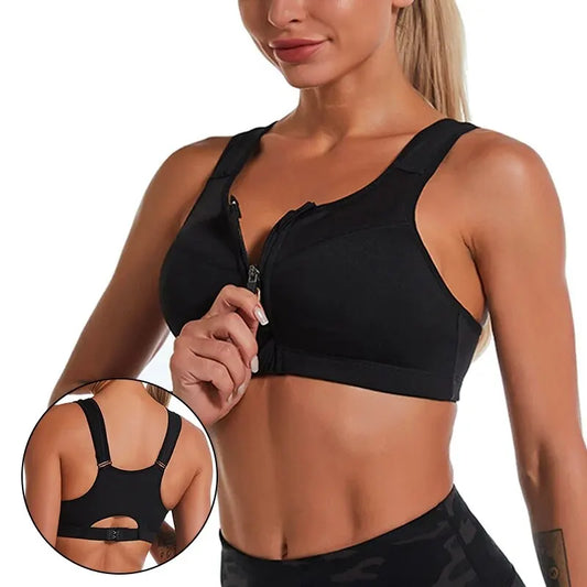 Shock-Absorbing Fitness Bra