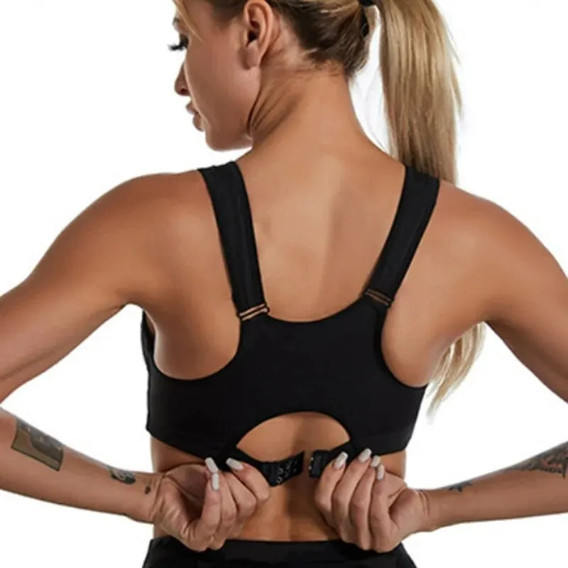 Shock-Absorbing Fitness Bra