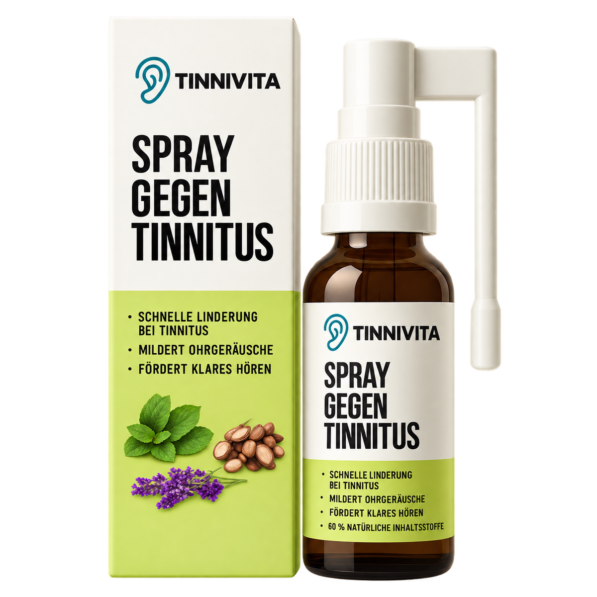 1x Tinnivita™ | Mach Ohrenpflege zu einem Teil deines Alltags.
